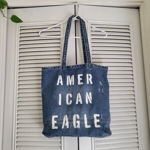 American Eagle - Denim Tote Bag